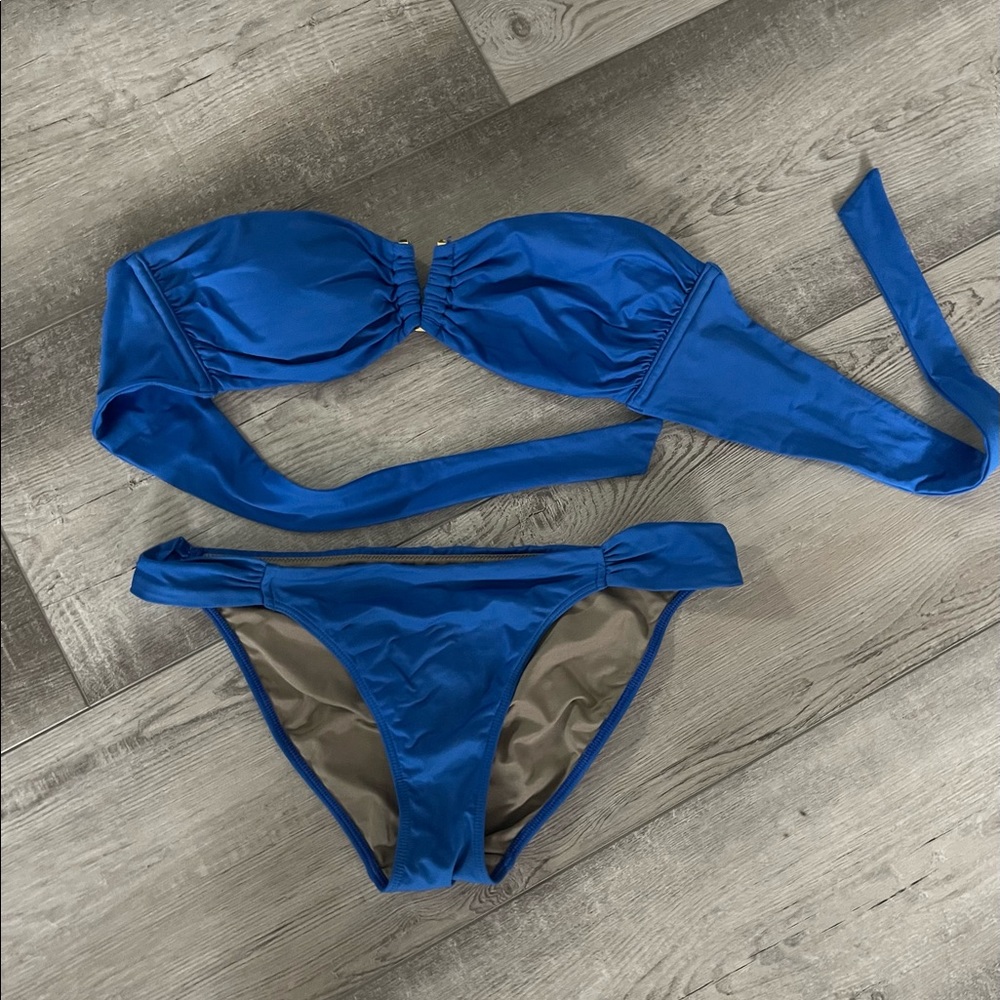 Royal blue Victoria’s Secret bikini swimsuit